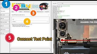 Huawei P20 PRO CLTL29 FRP Bypass  Test Point [upl. by Aramen]