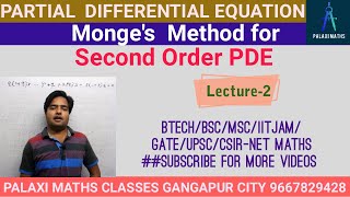 Partial Differential Equation ।।Monges Method।।Second Order PDE ।।By TR Sir [upl. by Binnie]