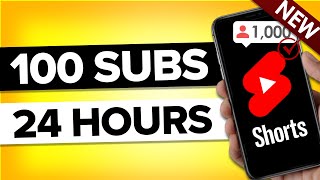 How to Get Your First 100 Subscribers on YouTube in 24 Hours 2024 Update [upl. by Mosby]