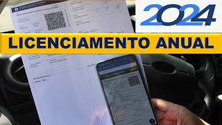 Licenciamento 2024 para veículos do RJ [upl. by Ahsikar]