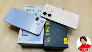 Poco X6 Neo 5G vs Redmi 12 5G  Which Should You Buy [upl. by Aleuqahs]