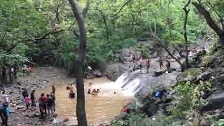 Tungareshwar waterfall Vasai  Hiking Waterfall Temples [upl. by Keiko584]