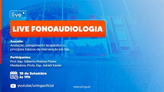 LIVE Fonoaudiologia [upl. by Linzer601]