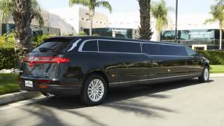 Lincoln MKT 8 Passenger Hearse Limousine Limo by Quality Coachworks QVM [upl. by Oilut]