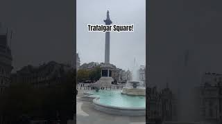 Trafalgar Square london monument cool [upl. by Delfeena138]