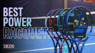 Best Power Tennis Racquets  Tennis Express [upl. by Soinotna]