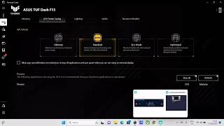 How to fix Armoury Crate application missing GPU power saving tab issue in ASUS gaming PCs shorts [upl. by Woodring]