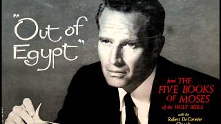 Charlton Heston Reads quotOut Of Egypt The Story of Mosesquot1959  Part 1 of 3 [upl. by Erdnaid]