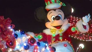 Christmas 2013 Electrical Parade Dreamlights Tokyo Disneyland [upl. by Monroy]