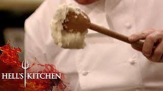 Amateur Chef Cant Make MASHED POTATOES  Hells Kitchen [upl. by Cathrine]