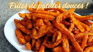 Comment Faire des Frites de Patates Douces Croustillantes à la Maison PatatesDouces Recette [upl. by Massimo725]