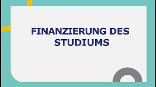 Finanzierung des Studiums l Goethe B2 Präsentation I Teil 1 I Prüfungsvorbereitung [upl. by Anyrak]