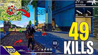 49 Kills BR During Rank Push Free Fire 🔥 2024 🌲 Solo Vs Squad Full Gameplay  IPhone 📲 14 [upl. by Eydnarb]