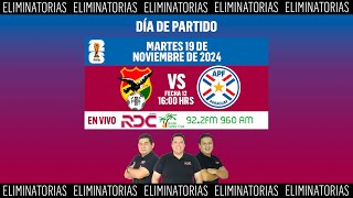 Bolivia vs Paraguay  Eliminatorias Sudamericanas Fecha 12 [upl. by Blisse]