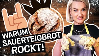 Sauerteigbrot selber backen Ist das wirklich leckerer frischer und bekömmlicher II PULS Reportage [upl. by Anrym]