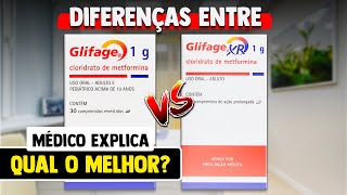 Metformina Qual a diferença do Glifage para o Glifage XR │ Médico Explica [upl. by Ydisahc]