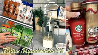 Fridge Restock amp Organization Satisfying ASMR 8 [upl. by Gardal]