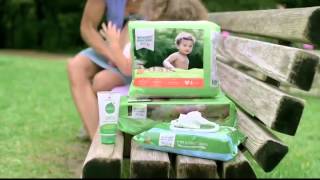 Bid Organic  Seventh Generaton Diaper commercial [upl. by Renmus337]