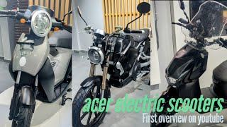 acer electric scooter overview 2024 acer muvi 125 5G  acer cpxpro acer electric bike  review [upl. by Irb646]