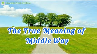 The True Meaning of Middle Way [upl. by Cavan]