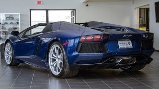 20142015 Lamborghini Aventador LP7004 Roadster Exhaust Start Up and In Depth Review [upl. by Ingalls]