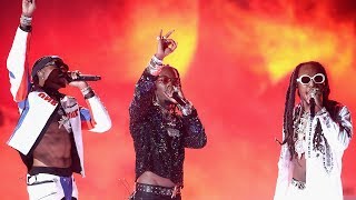 Migos Performs quotTShirtquot amp quotBad amp Boujeequot At 2017 BET Awards [upl. by Horton]