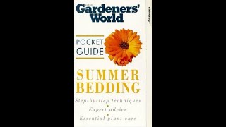 Gardeners World Pocket Guide Summer Bedding 1997 UK VHS [upl. by Bob]