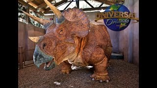 Triceratops Encounter Universal Studios [upl. by Jamil464]