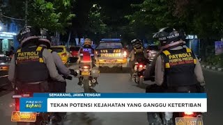 POLDA JATENG GELAR PATROLI SKALA BESAR [upl. by Ahsille]