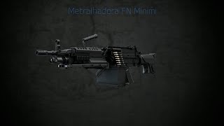 Metralhadora FN Minimi [upl. by Eugenia]