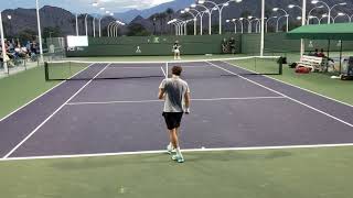 Ernests Gulbis VS Matthew Ebden INDIAN WELLS 2019 PARTII [upl. by Etnoled]