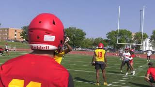 Ferris State Football Preseason Camp Second Practice Recap [upl. by Killian762]