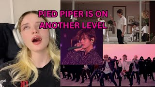 Reacting to BTS  Pied Piper amp Dimple Live Performance NOT TODAY Film Out MV [upl. by Ennaeus]