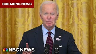 LIVE Biden addresses the nation after Trump wins the 2024 election  NBC News [upl. by Gnohc]