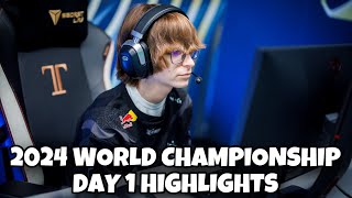 RLCS 2024 WORLD CHAMPIONSHIP DAY 1 HIGHLIGHTS  ALL ROUND 1 MATCHES [upl. by Doria73]