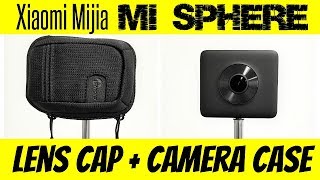 Combination lens cap and camera case for Xiaomi Mijia Mi Sphere 35K 360 panoramic camera [upl. by Stover585]