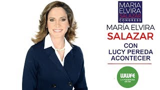 María Elvira Salazar con Lucy Pereda  AM 670 La Poderosa [upl. by Licha]