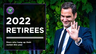 From Federer to Serena 7 Wimbledon Stars That Retired in 2022 [upl. by Amhser]