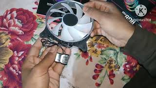 Ria tech  Storite  Sai tech  120mm RGB fan just 799 [upl. by Annelak]