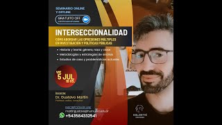 Seminario de Interseccionalidad Prof Dr Gustavo Martin [upl. by Magdau394]