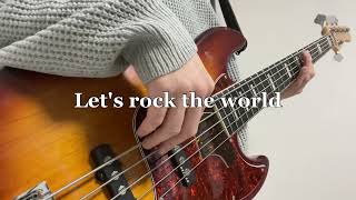 Rock The World  Alexandros BASS cover [upl. by Willock]