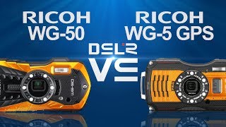 Ricoh WG50 vs Ricoh WG5 GPS [upl. by Dedrick596]