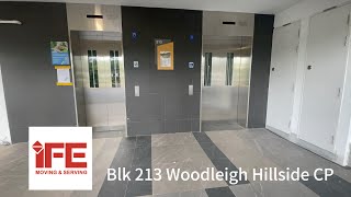 iFE Lifts at Blk 213 Bidadari Park Drive Woodleigh Hillside MSCP [upl. by Duggan]