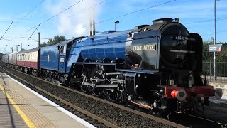 5Z32 BLUE PETER 60532 Fails On Test Run At Warrington Bank Quay 170924 [upl. by Medora]