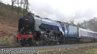 60532 quotBlue Peterquot performs loaded test runs  Severn Valley Railway 26032024 [upl. by Plafker236]