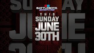 AMPEXCLUSIVE is coming to BattleBots DestructAThon THIS SUNDAY JUNE 30th for the 230 show [upl. by Rubetta20]