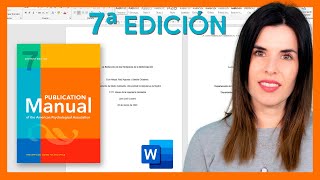 CITAS Y REFERENCIAS con normas APA 7ma edición en MICROSOFT WORD [upl. by Asalocin]