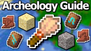 Ultimate Minecraft 120 Archeology Guide  Trail Ruins Brush Pottery Shards Armor Trims amp More [upl. by Attah143]