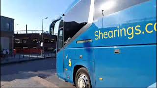 shearings coach approaching St Albans [upl. by Letnom]