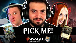 Hs player chooses his first commander in mtg [upl. by Botnick]